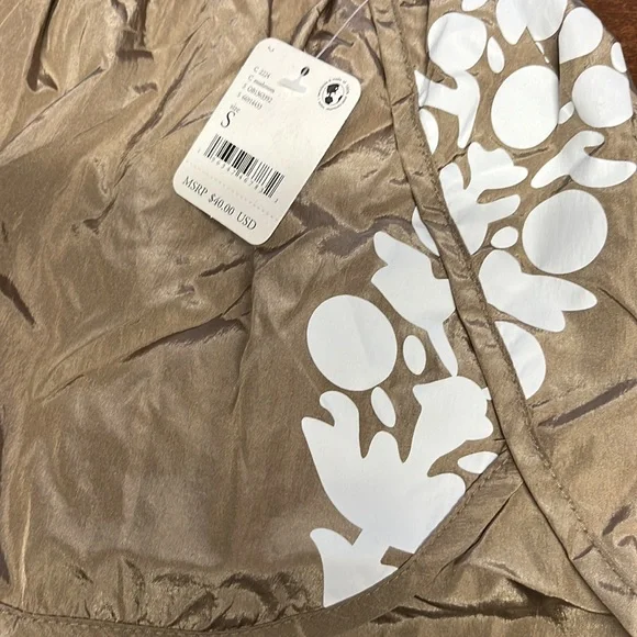 Free People The Way Home Shorts Mushroom Size S - Picture 3 of 3